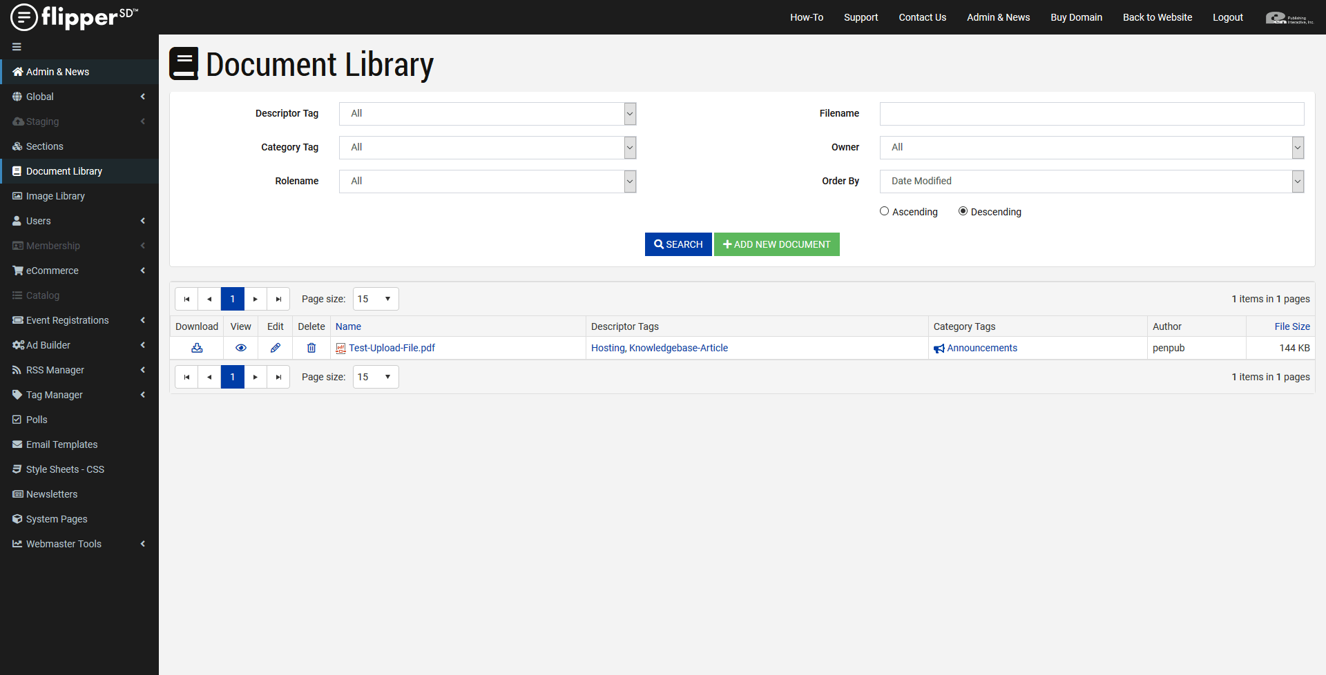 DocumentLibrary-Overview